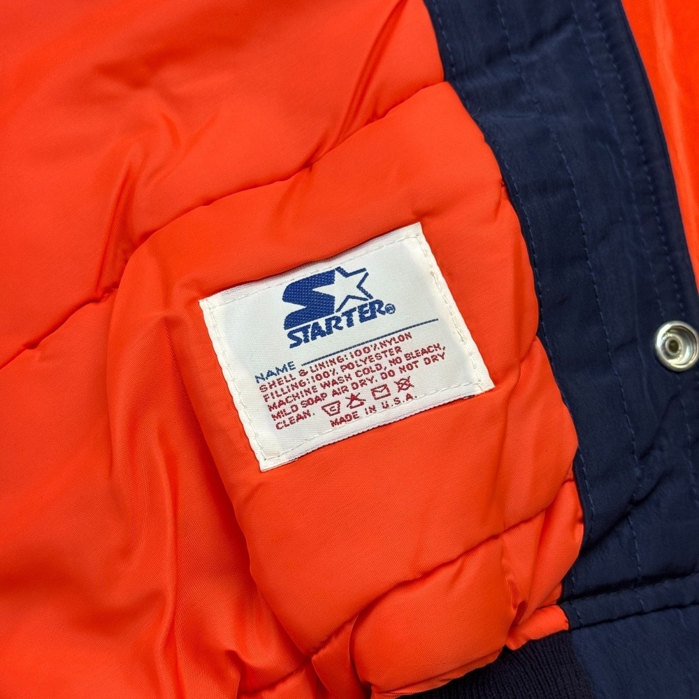Vintage Detroit Tigers Starter Jacket Men Large MLB Baseball Diamond Collection - Picture 7 of 15